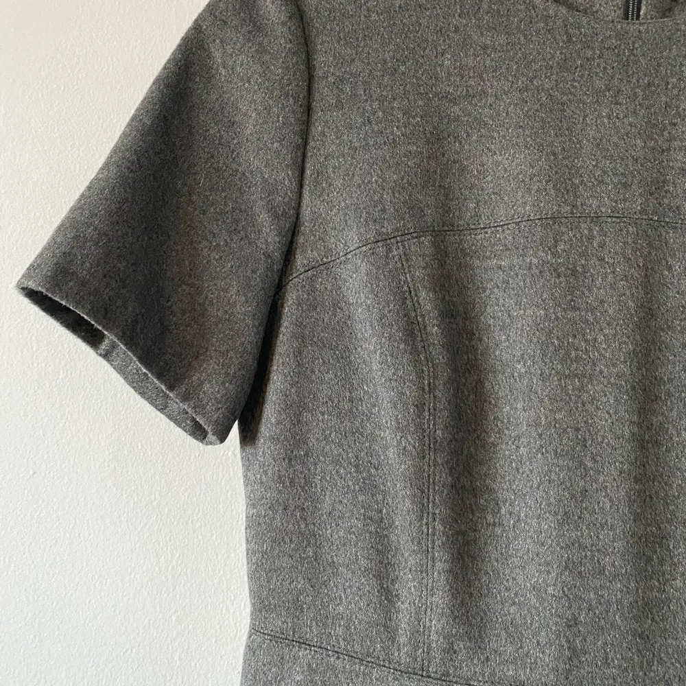 Zara Woman Gray Short Sleeve Mini Dress | S - Image 4