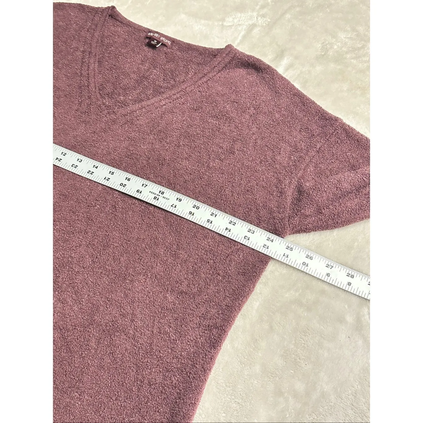 Barefoot Dreams CozyChic Ultra Lite Knit V-Neck Pullover Sweater Women's Size 1X - Image 6