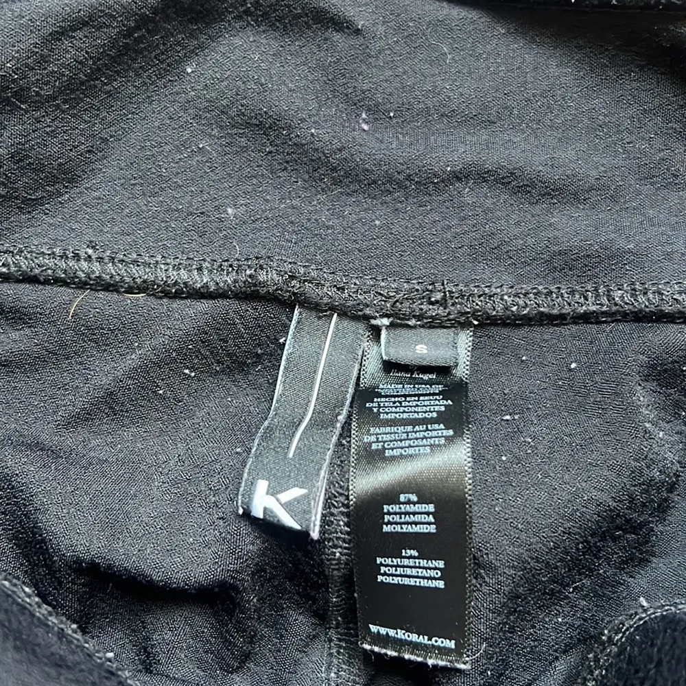 Koral Black Workout Leggings - Image 3