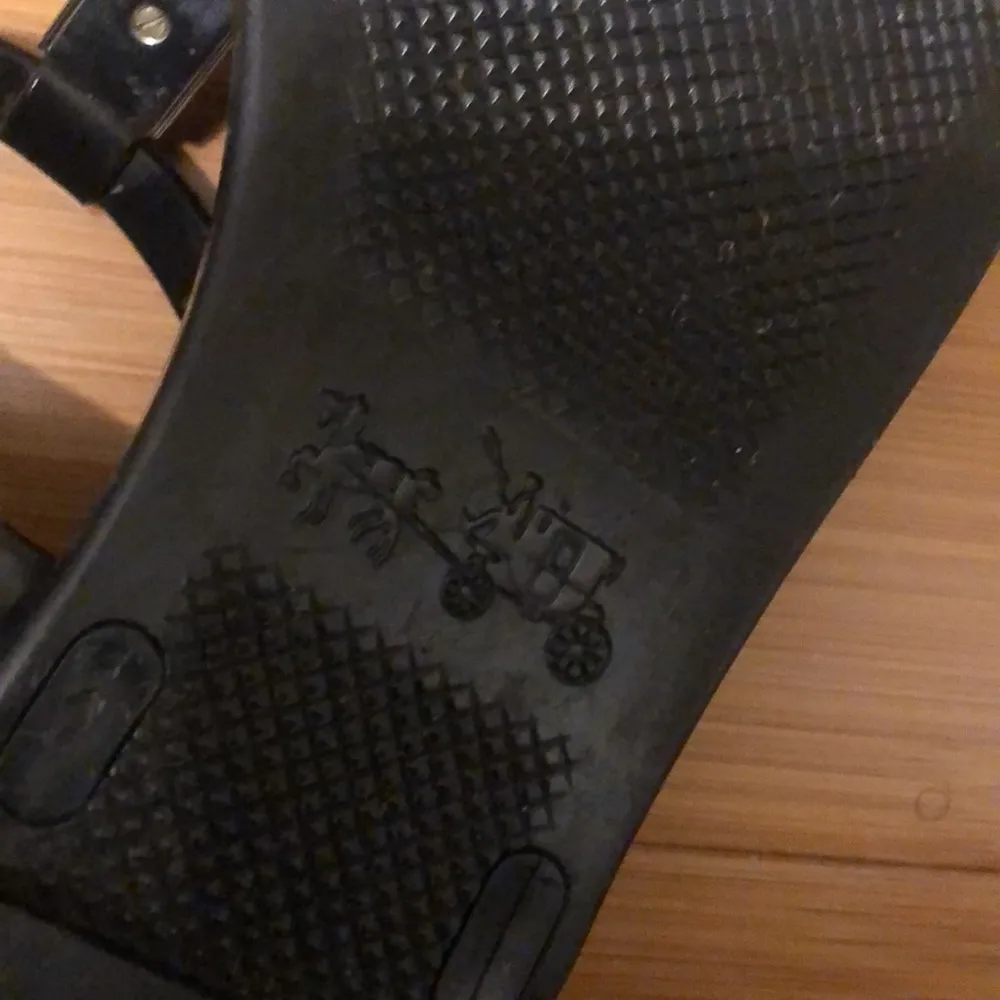 Coach Plato Shiny Opaque Jelly Sandals Black Color Women’s Size US 8B - Image 10