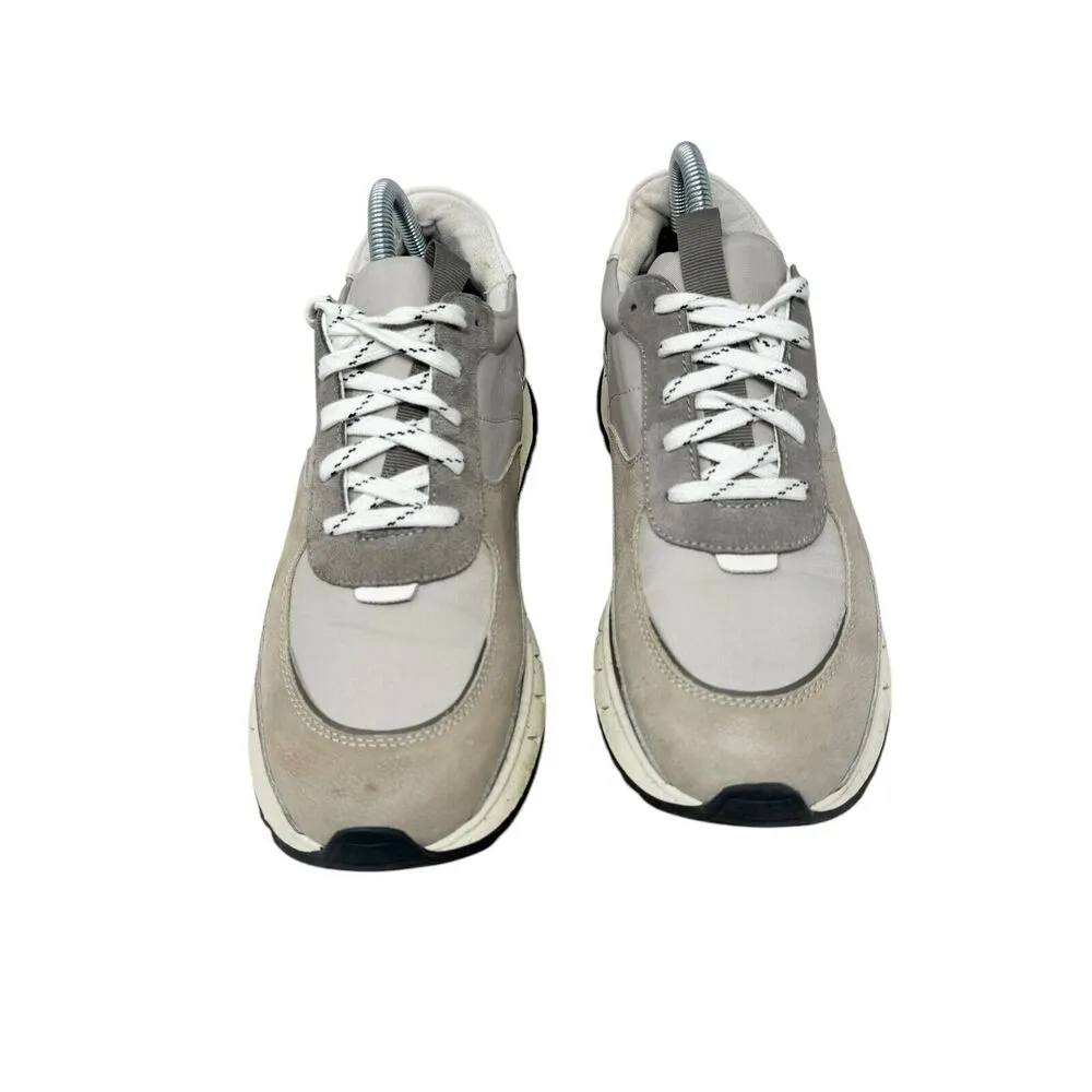 Madewell Kickoff Trainer Sneakers Leather Beige Minimalist Womens 10 Mens 8.5 - Image 2