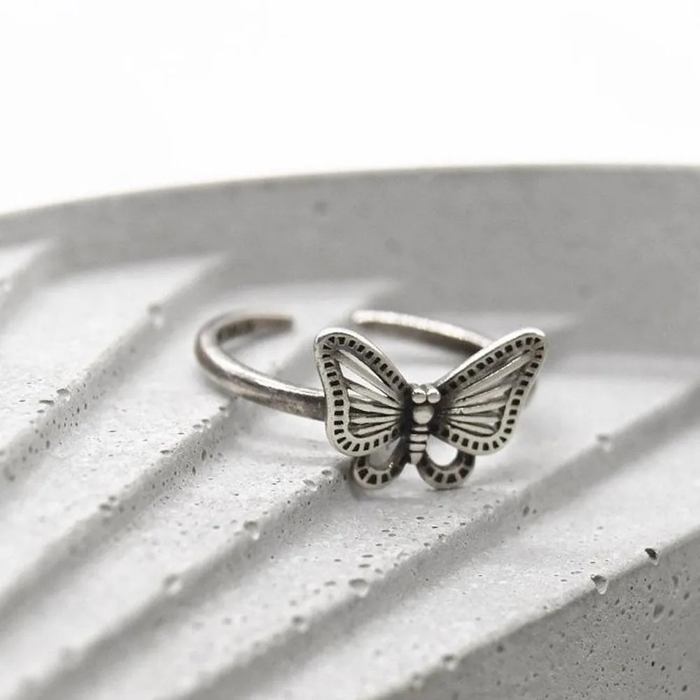 Sterling Silver Butterfly Ring - Image 5