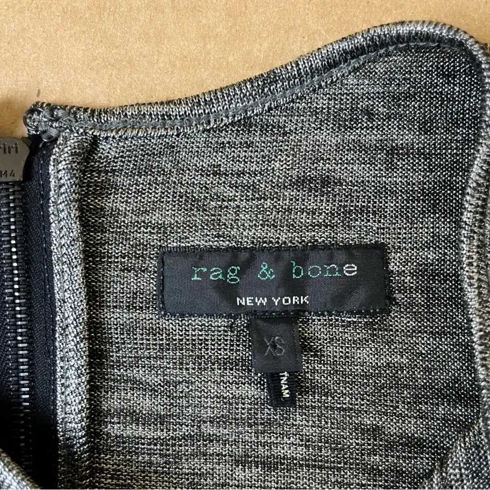 Rag & Bone Michelle Metallic Cold Shoulder Top - Image 8