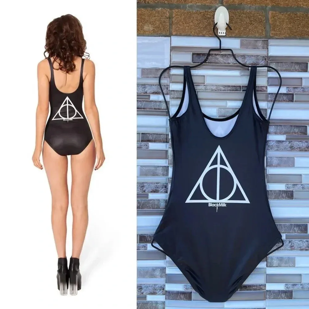BLACKMILK DEATHLY HALLOWS SWIMSUIT XS - Image 3