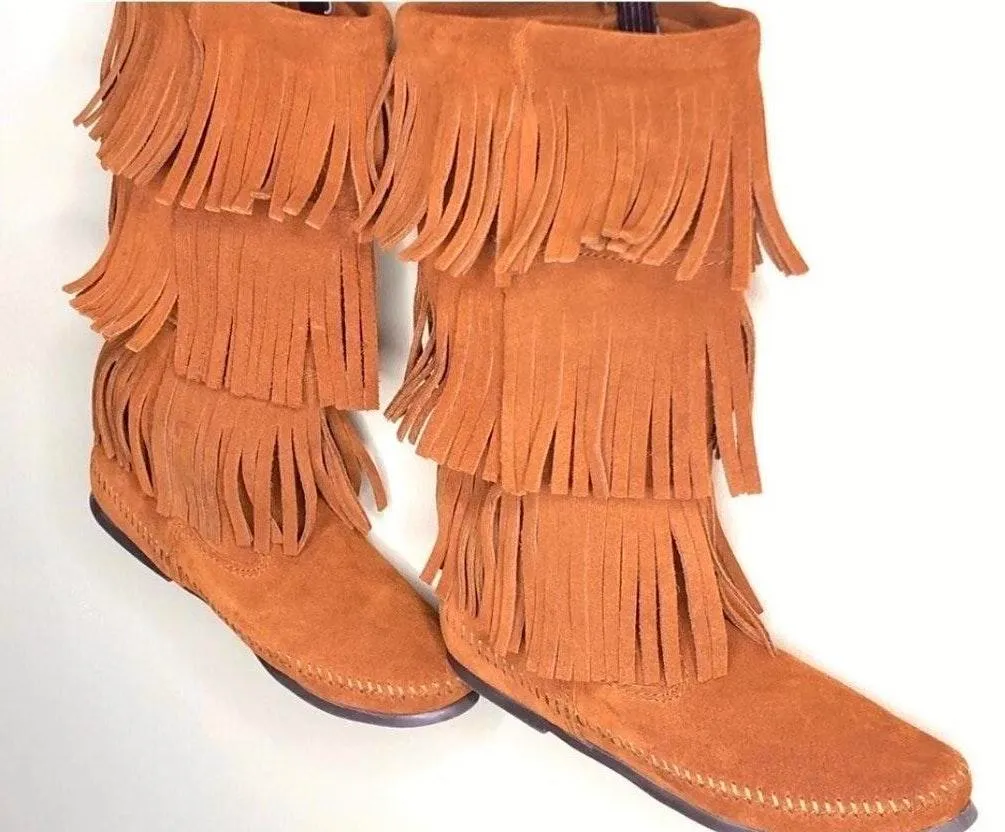 3-Layer Fringe Boot - Image 8