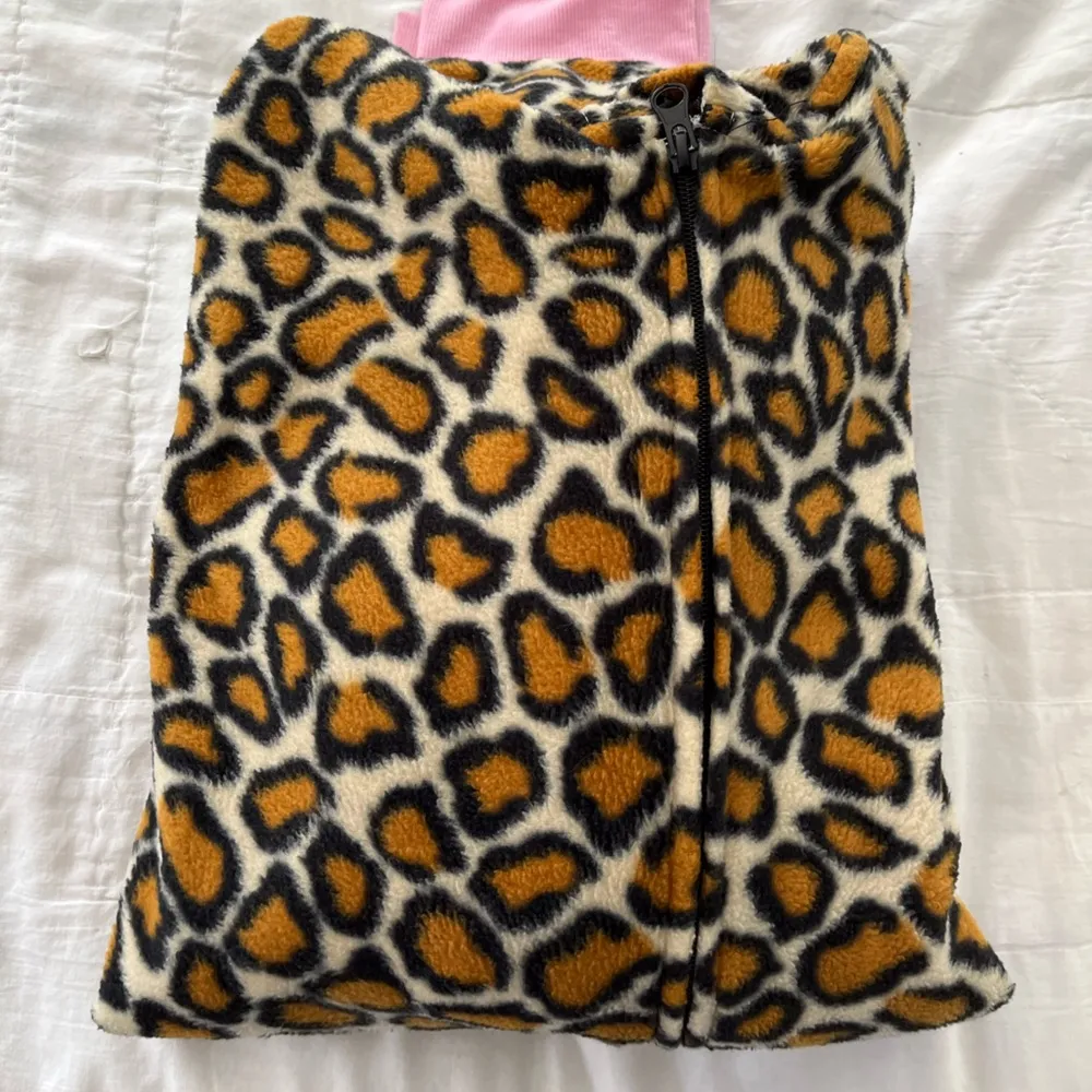 Halloween Alert! Leopard print onesie with ears - Image 5