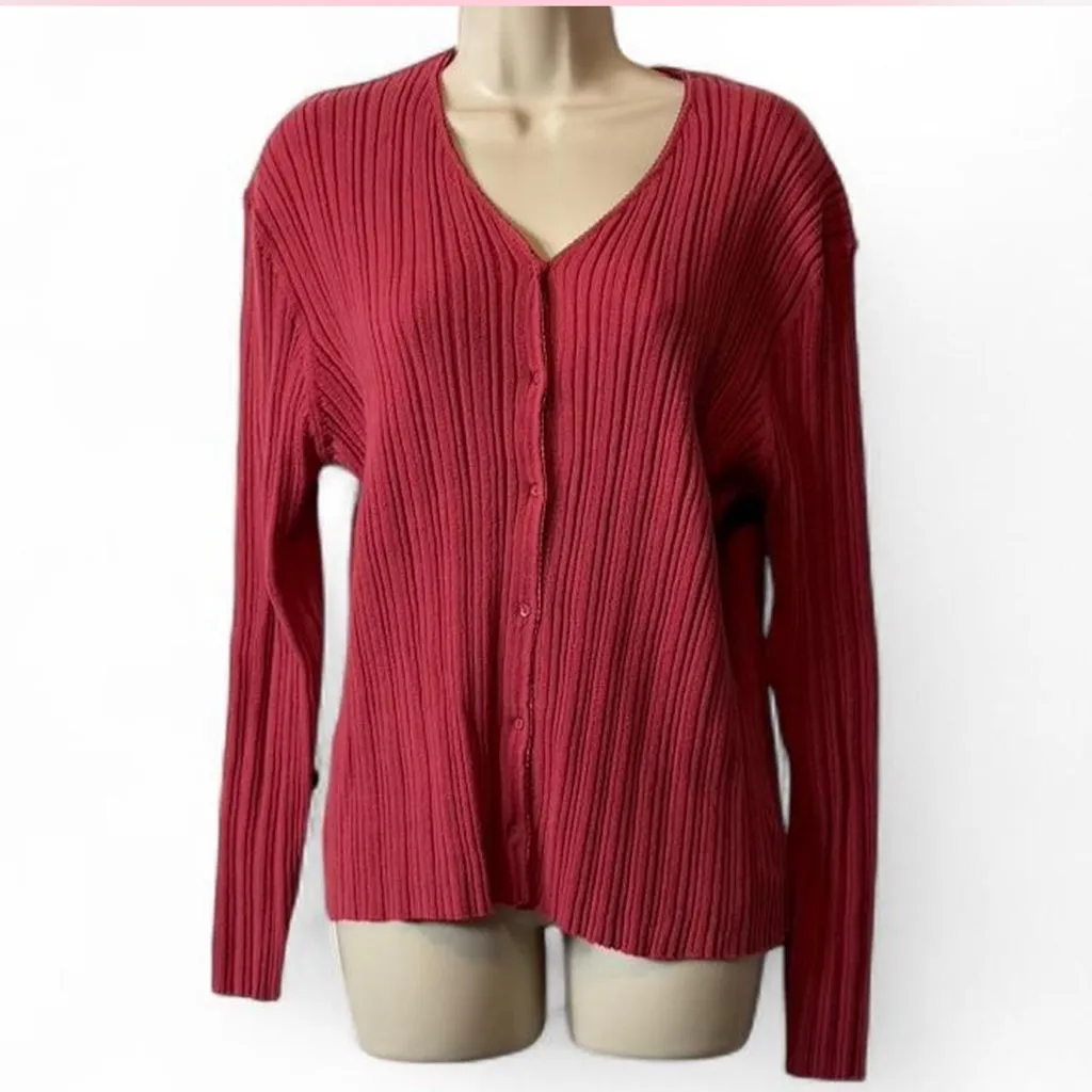 Vintage Eddie Bauer Cardigan Sweater‎ - Image 2