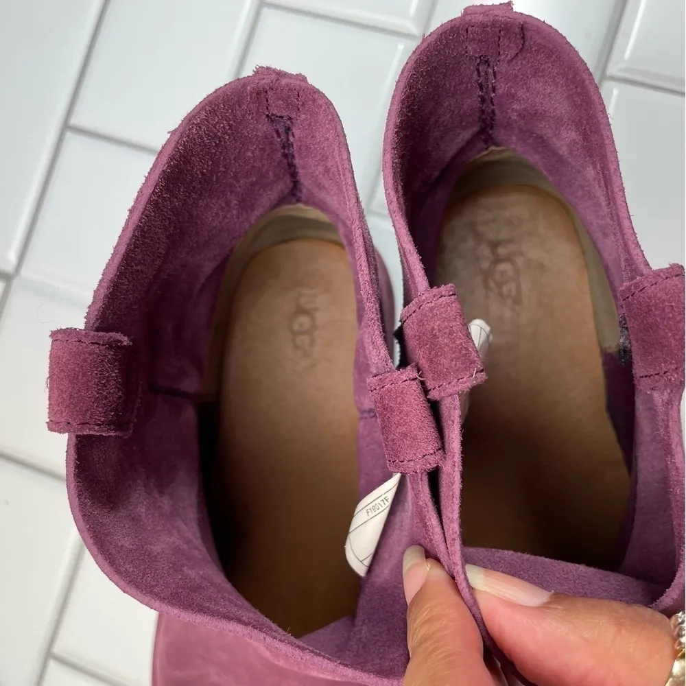 UGG Unlined Classic Mini PURPLE Treadlite BOOTS‎ - Image 12