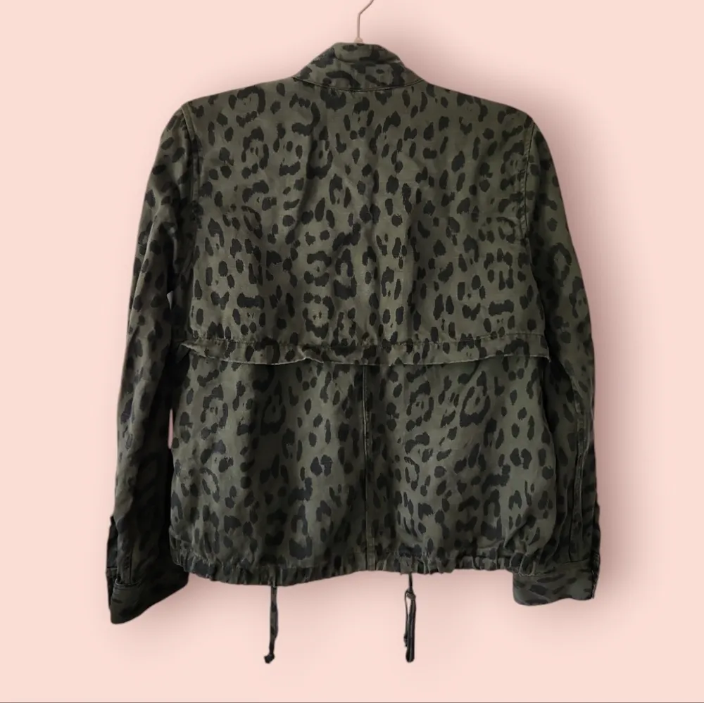 Rails  Green Leopard Bomber Jacket - Image 10