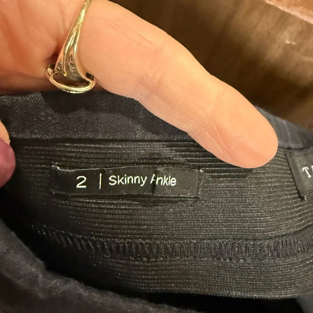 Talbots Black Skinny Ankle Pants - Image 8