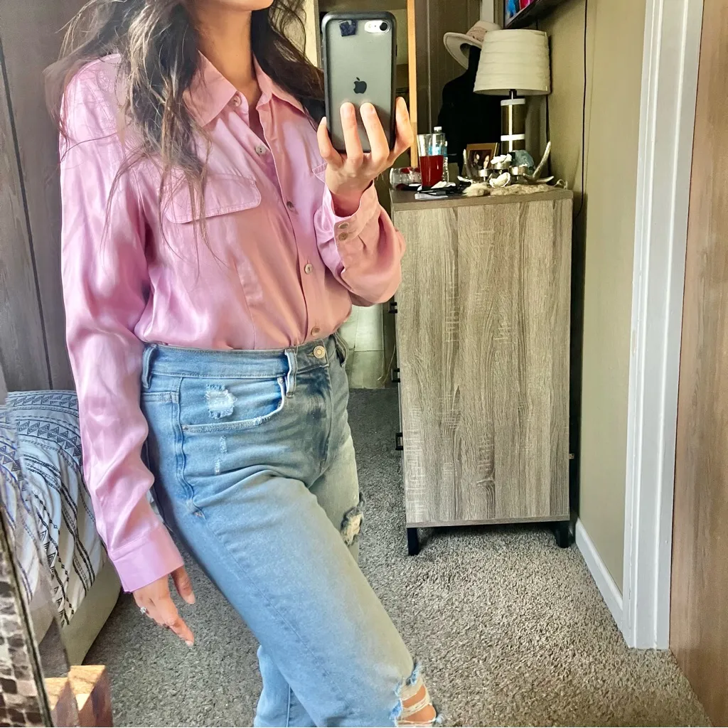 Sigrid Olsen silk blouse - Image 2