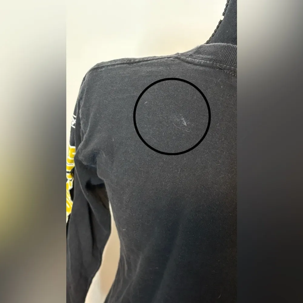 (Reebok) Steelers Long Sleeve Tee: Size Medium - Image 3