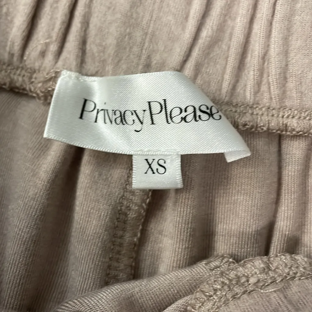 Privacy Please Tatum Taupe Shorts - Image 3