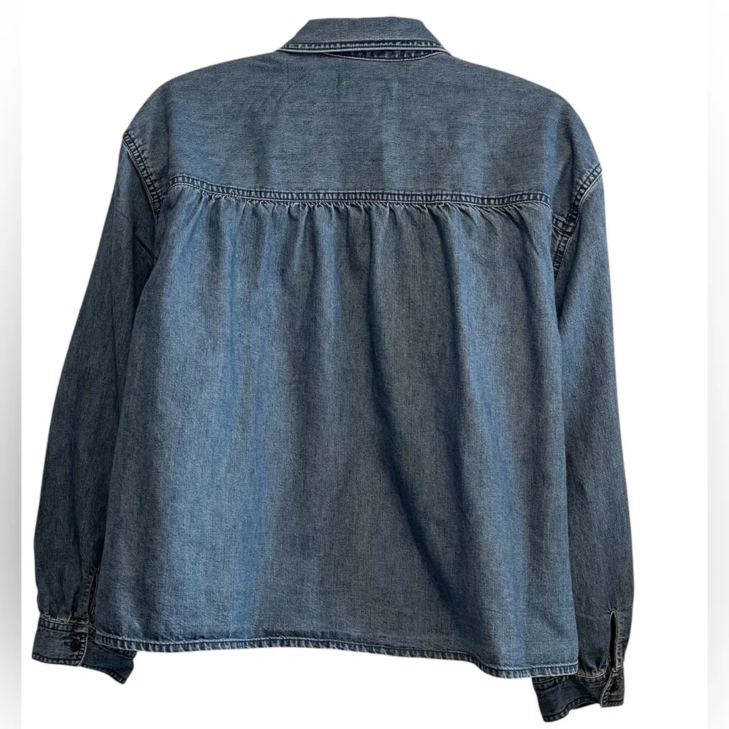 Madewell BLUE Denim Shirt - Image 3