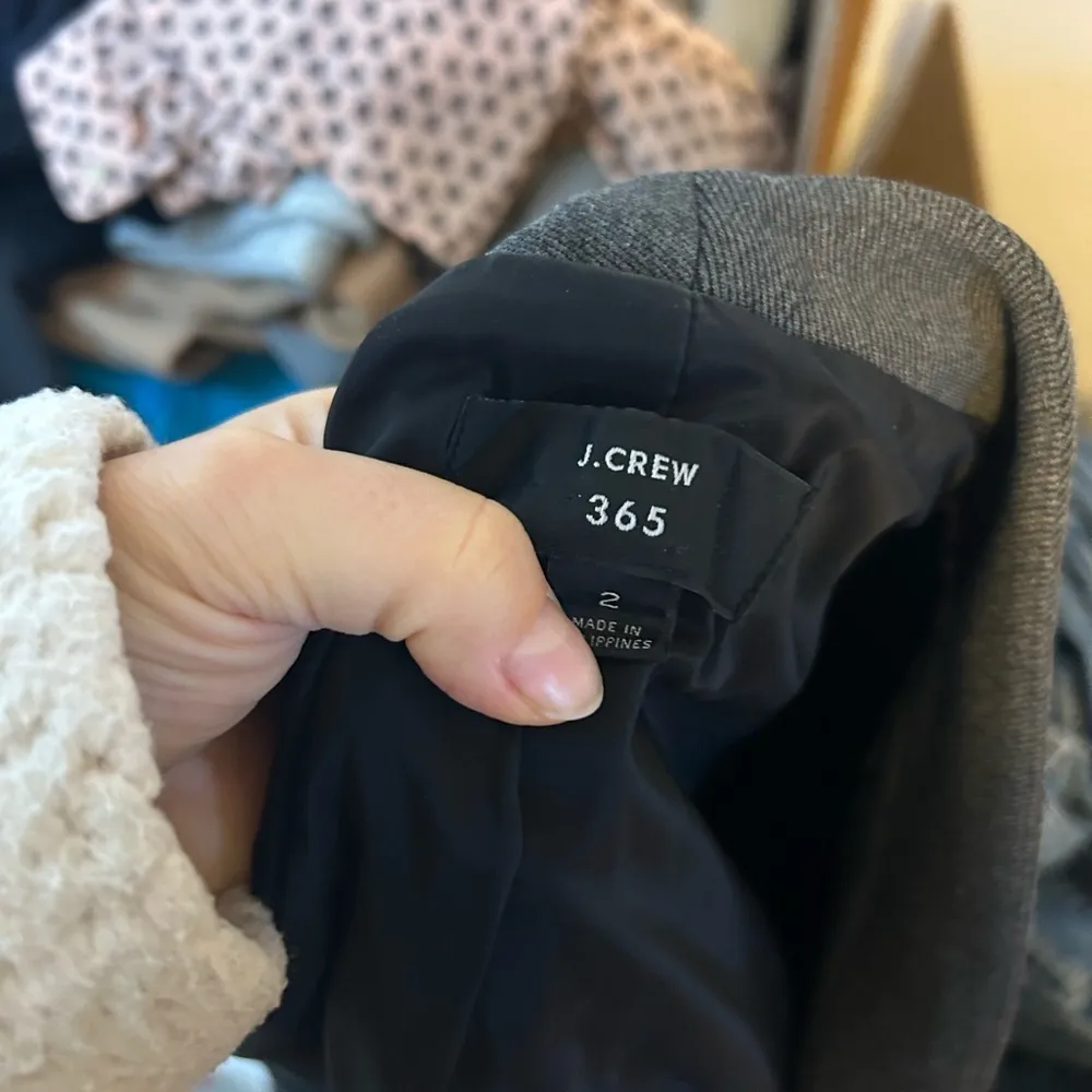 J.Crew  Gray Going Out Stretch Twill Blazer - Image 5