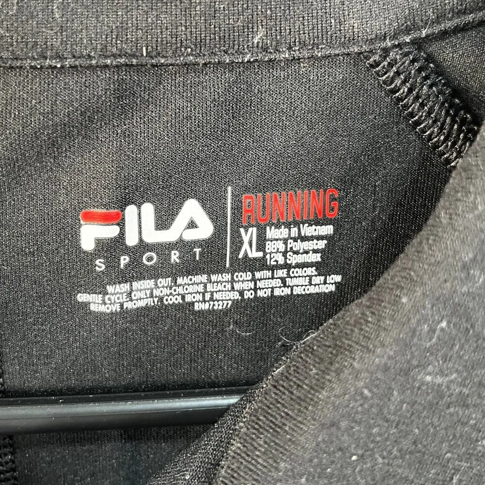 FILA  Running Quarter Zip Pullover Xl - Image 3
