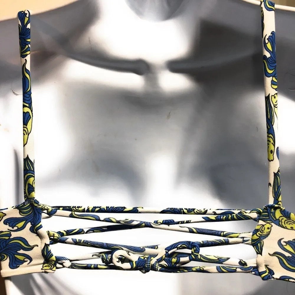 San Lorenzo‎ Bikini Top nwt Green - Image 5