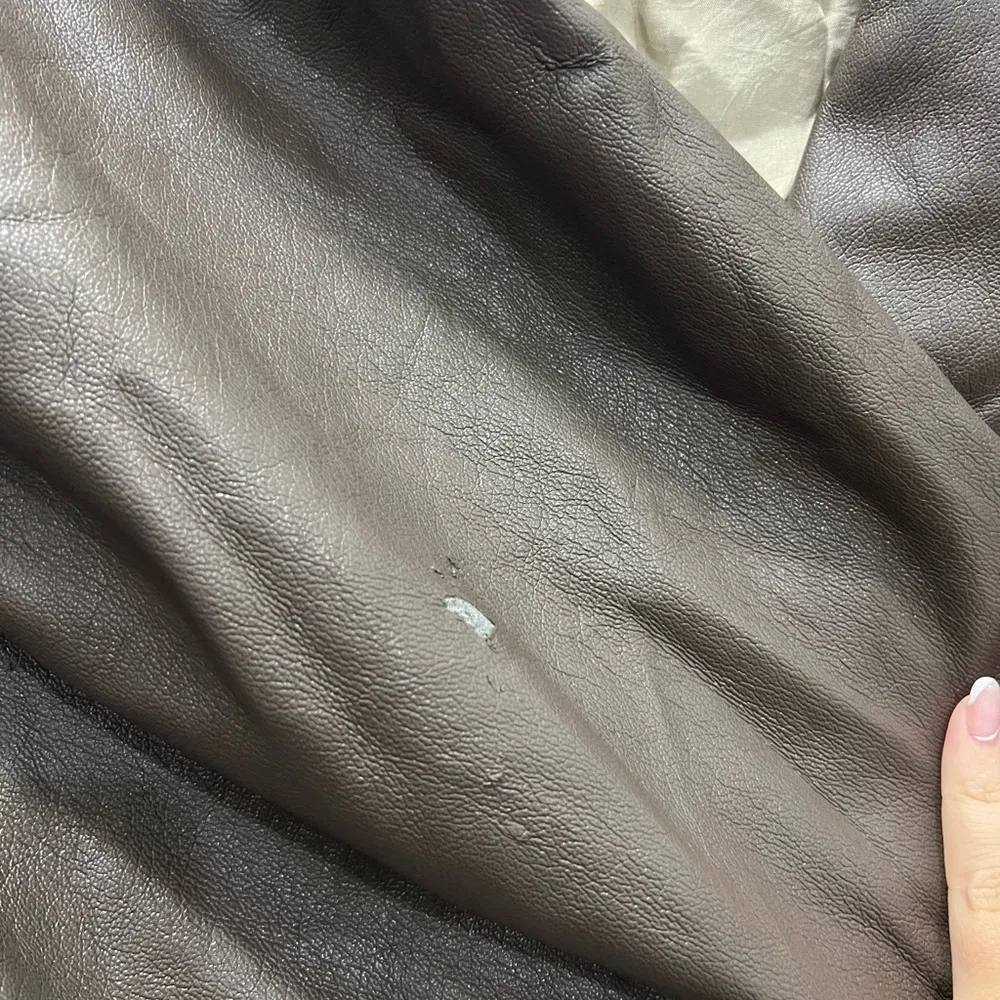 FLAWED Nanushka Brown Moha Dress Size Small $645 - Image 3