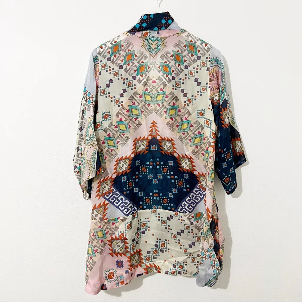 Johnny was Multicolor Kimono Size Small S - Image 6