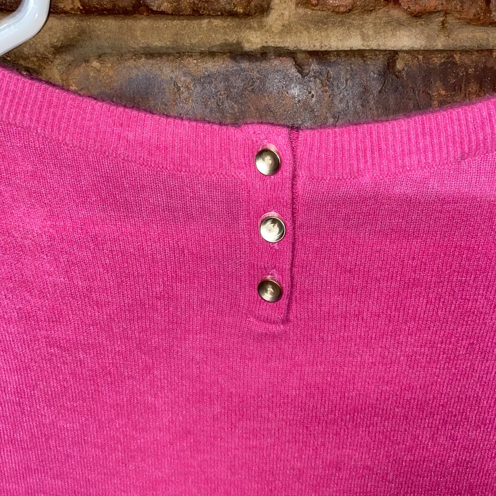 New Talbots Pink Wool Blend Pullover Knit Sweater Women's Size PL Petite Large - Image 7