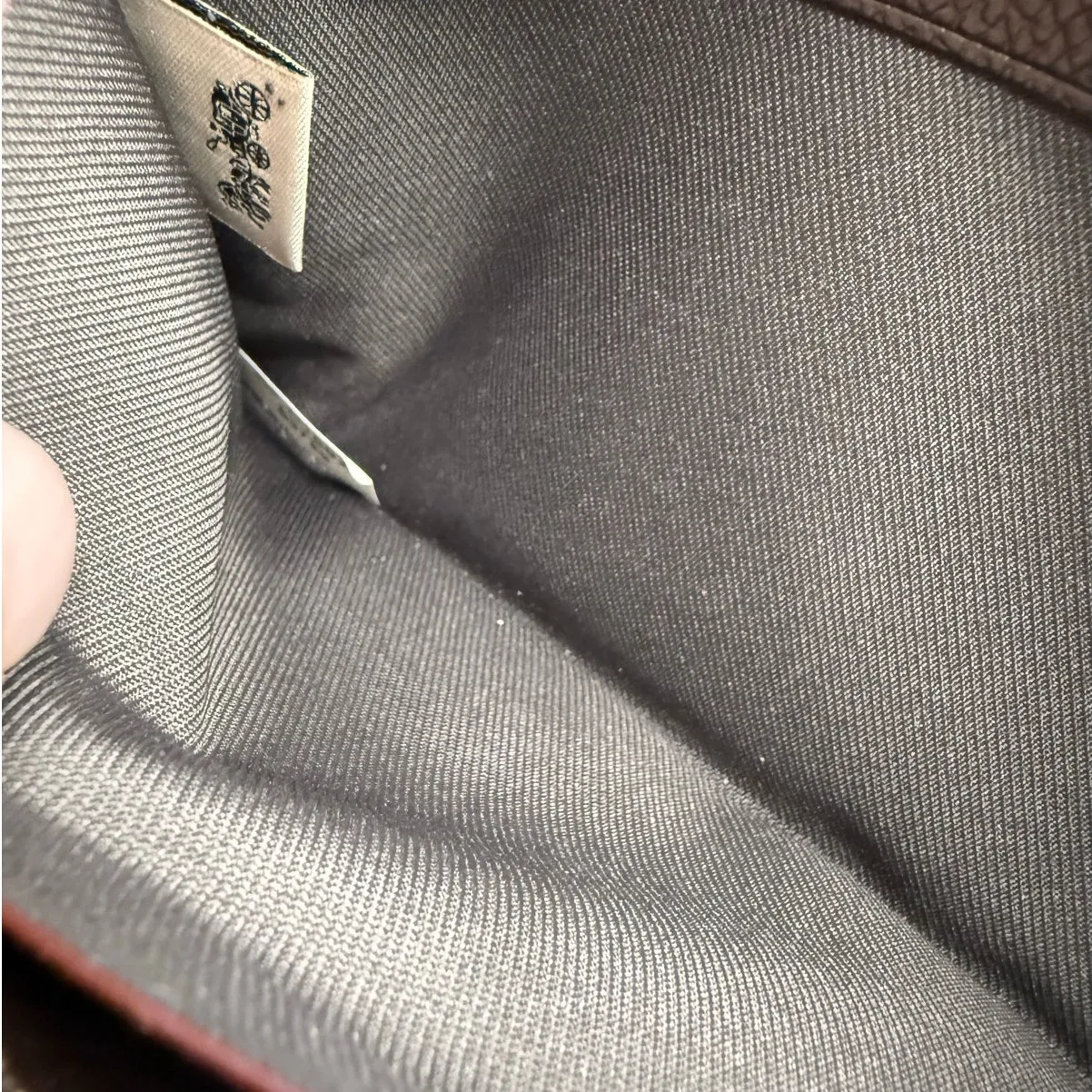 COACH Brown Signature Canvas Zip Around Wallet - Image 5