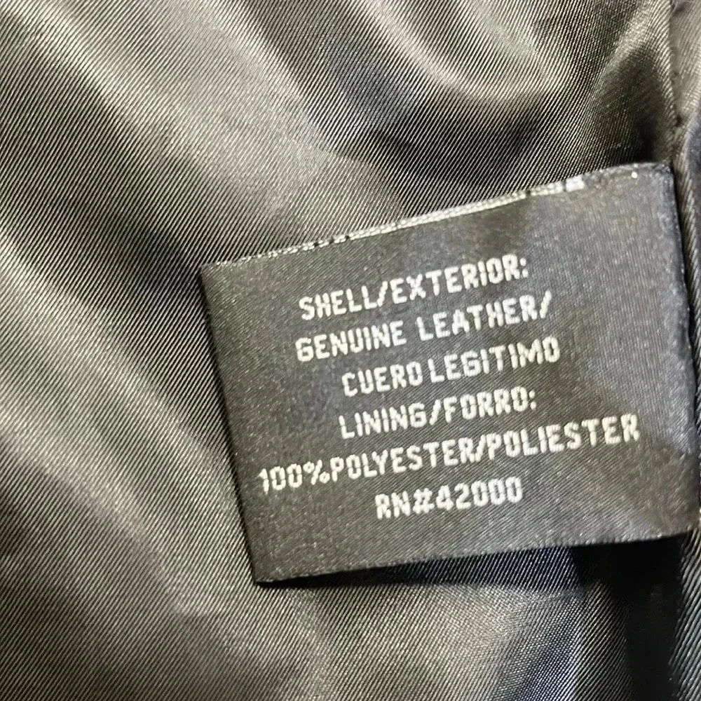 Attention leather jacket L - Image 7