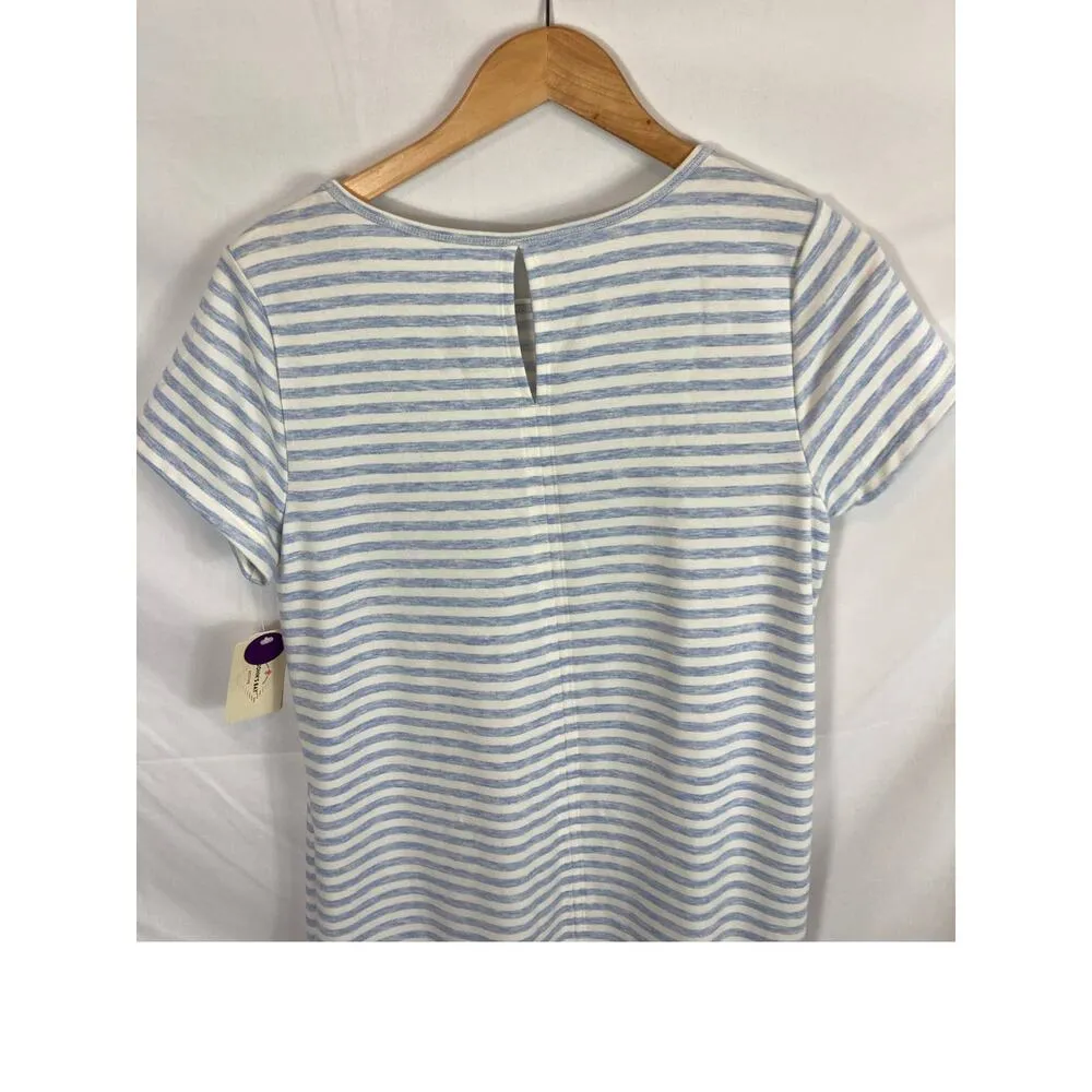 NWT St Johns Bay Striped Active Dress Size Small - Image 5