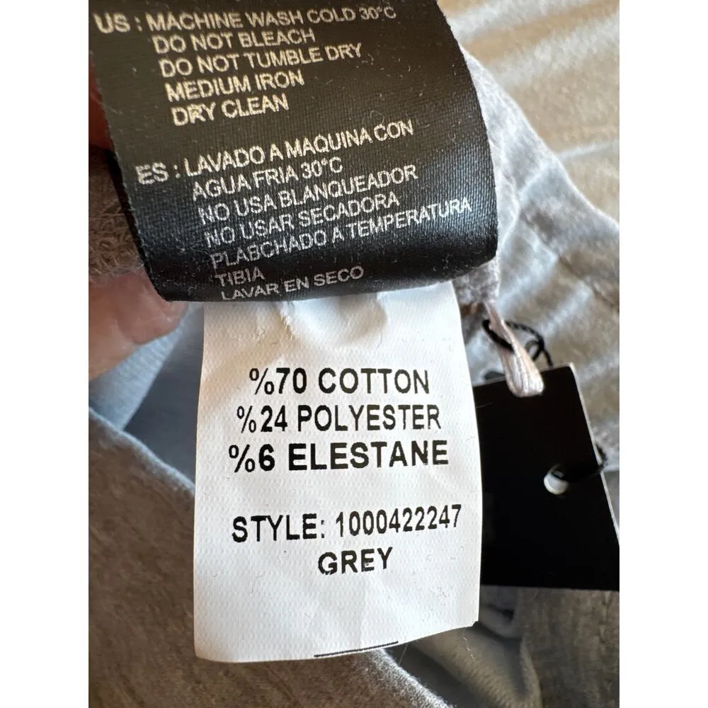 NWT BELLAGIO Las Vegas Joggers | Women’s Small | Knit Combo | Heather Grey Gray - Image 9