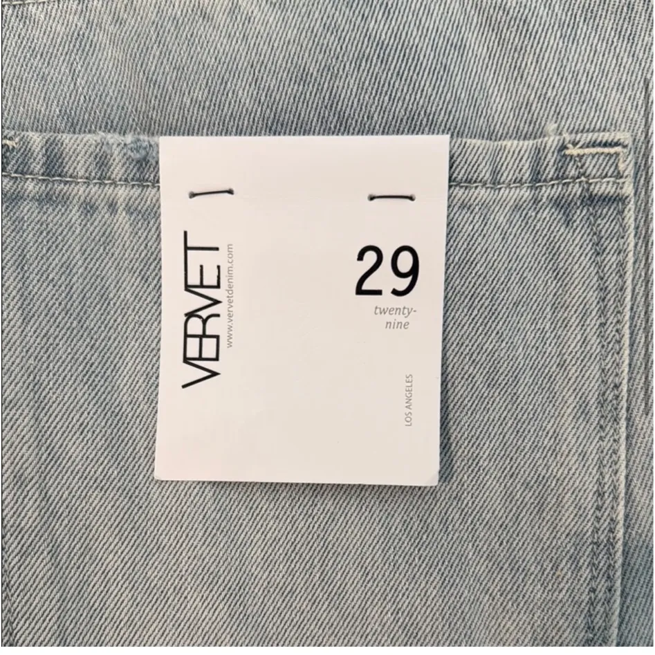 Vervet Flying Monkey Leslie Distressed 90s vintage flare jeans - Image 4