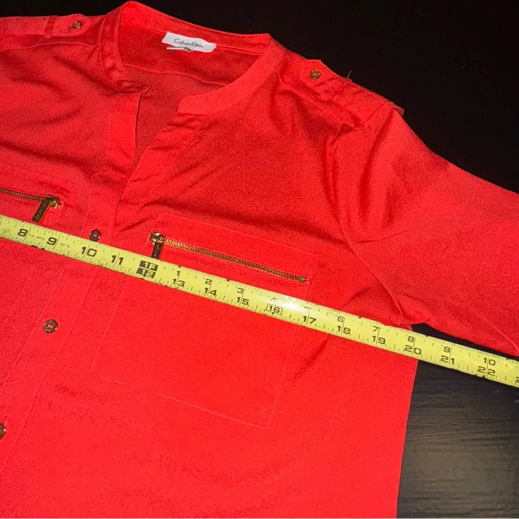 Calvin Klein blouse size medium women’s - Image 4