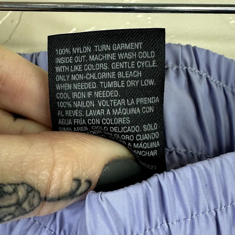 All In Motion Lavender Purple High Waist Athletic Parachute Cargo Lounge Pants - Image 11