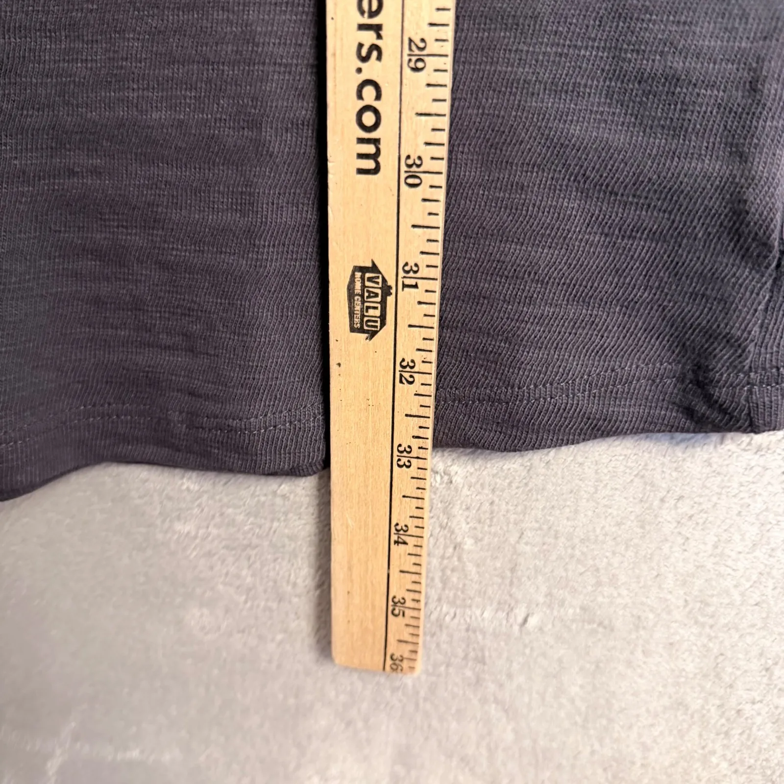 Faherty Sunwashed Slub Muscle Dress Washed Black Sleeveless Mini Knit Tank XS - Image 9