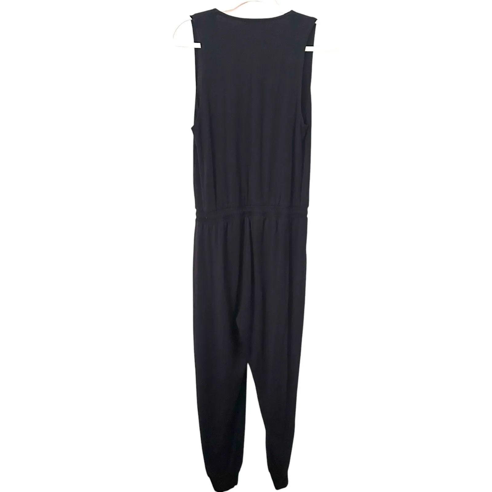 BEYOND‎ YOGA Easy Gather Slouchy Jumpsuit Black Small - Image 4