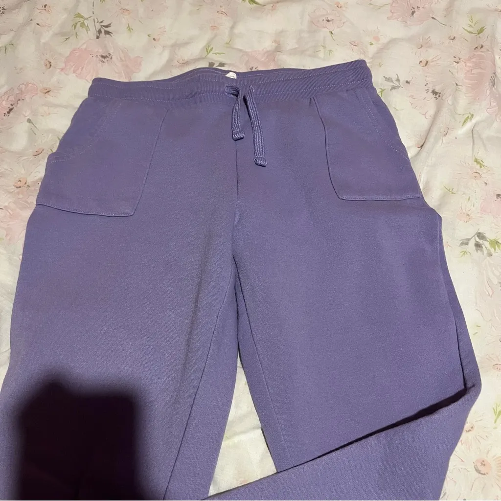 Pink Rose Lavender Jogger Pants - Image 2