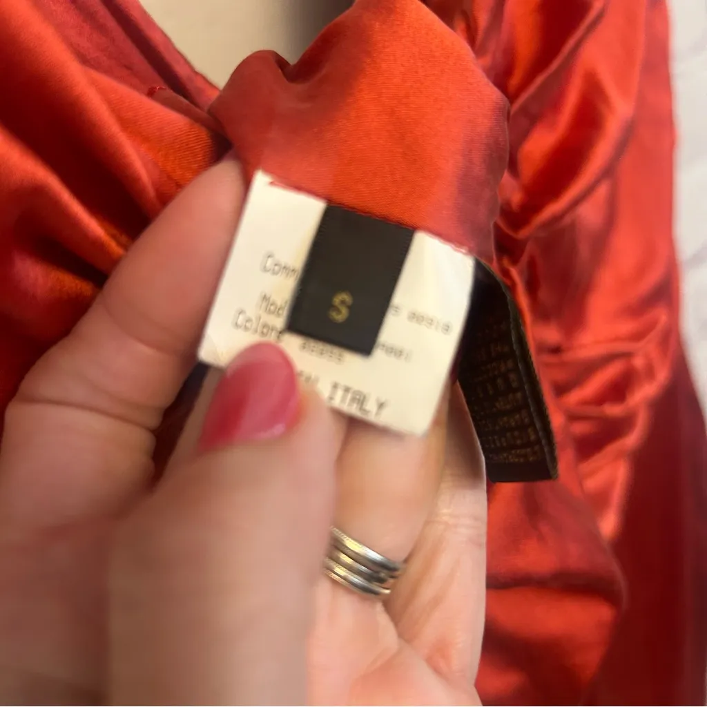 Roberto Cavalli Stunning RARE vintage designer silk dress 2005 tags snake gems S - Image 12