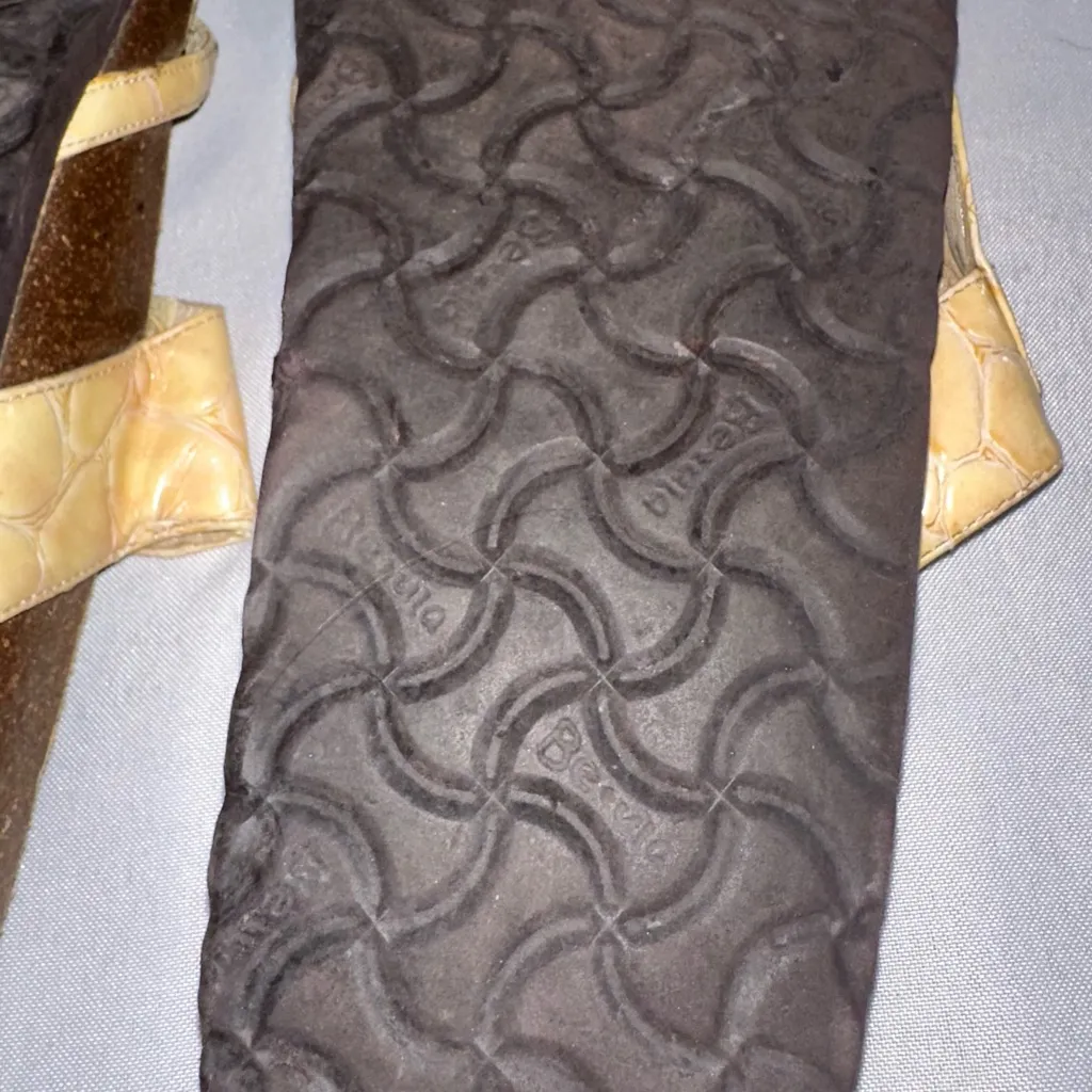 Birkenstock • Betula Bombay Leaf Golden Beige Thong Women’s Size 11 - Image 12