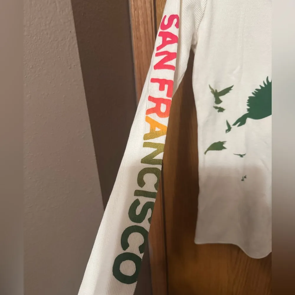 Long sleeved waffle knit size large NWT Gap - Image 5