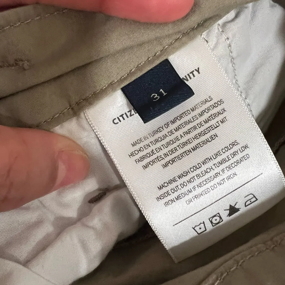 CITIZEN OF HUMANITY Eugenie High Rise Cotton Shorts Sz 31 - Image 8