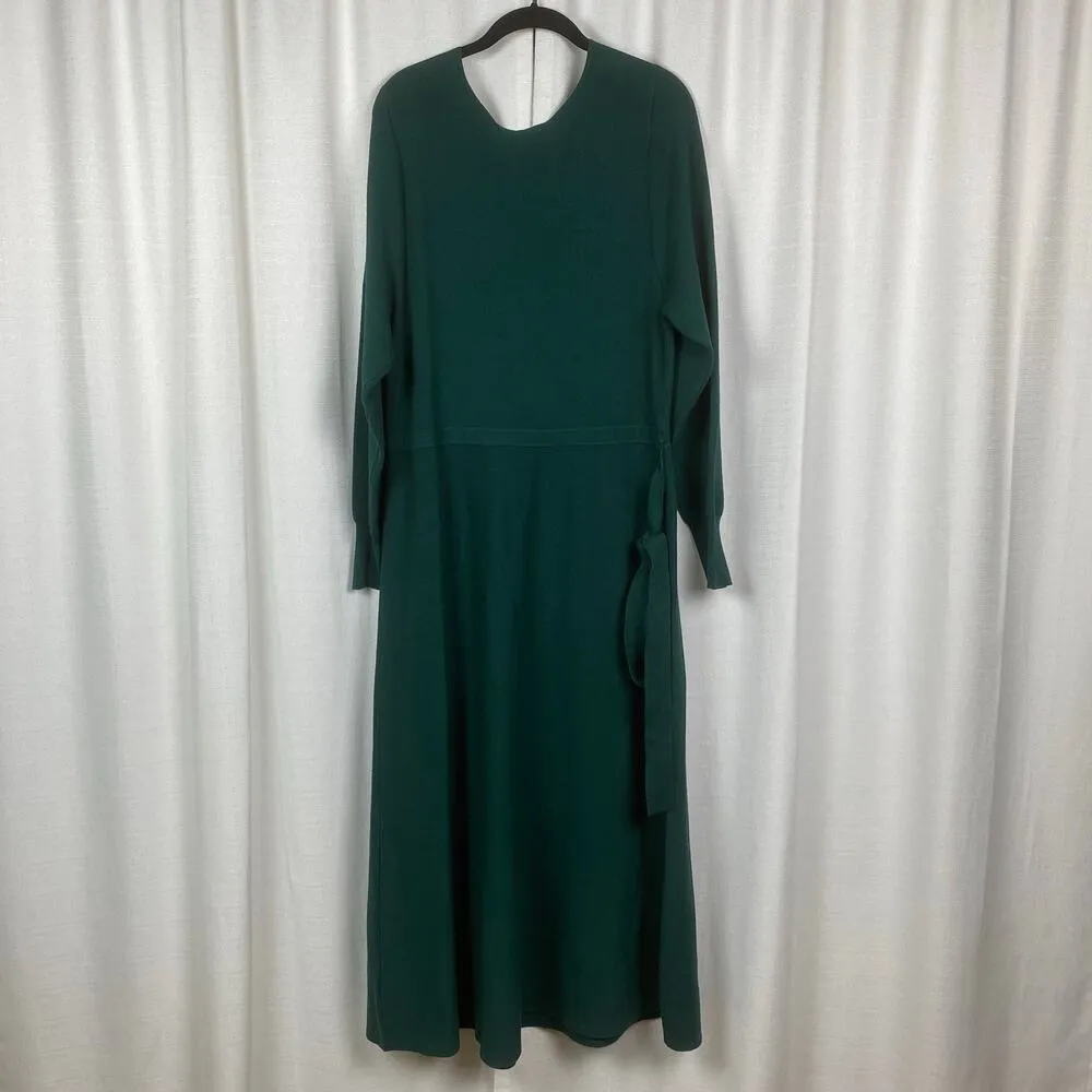 Boden Emerald Green Sweetheart Knitted Midi Dress Sz.20/22R NWT Size undefined - Image 12