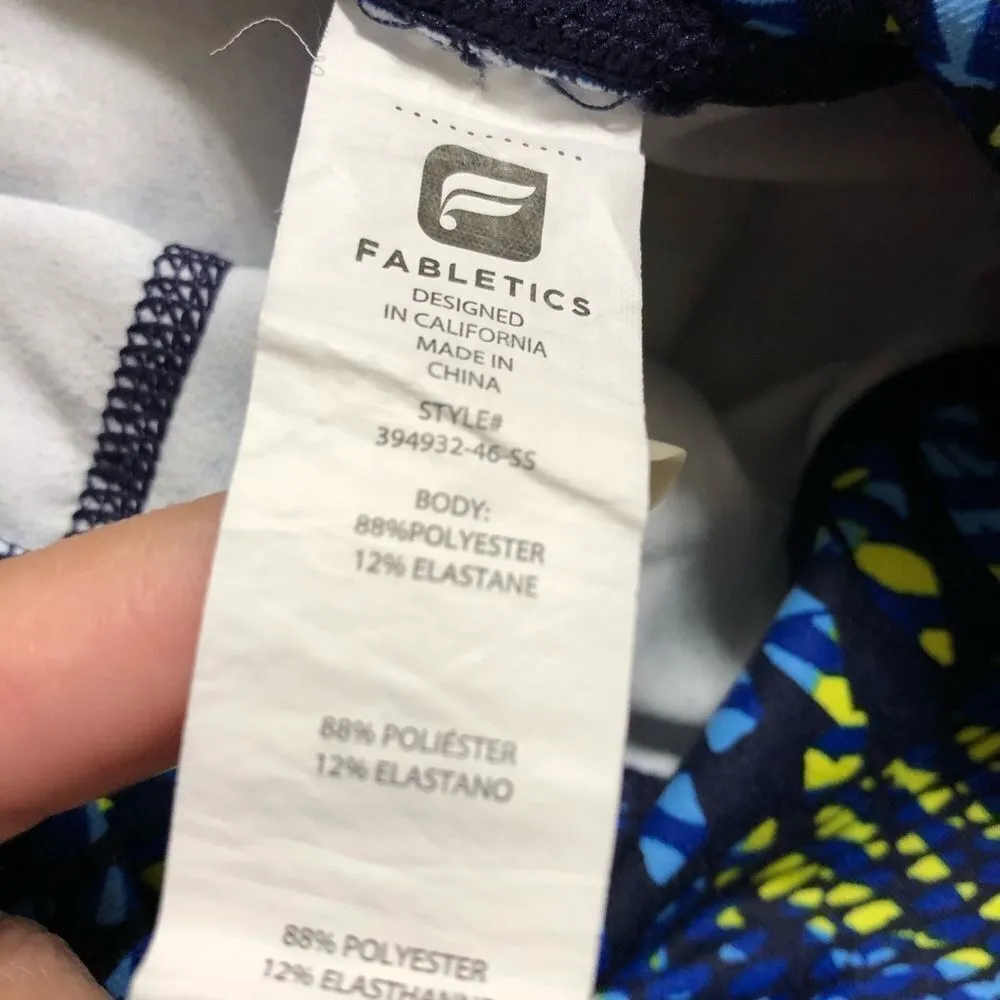 FABLETICS Salar Printed PowerHold Yoga Capri. - Image 6