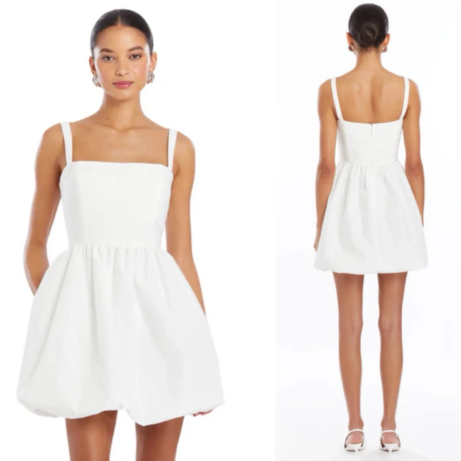 Amanda Uprichard Christine Bouclé Mini Dress Size Medium Preppy Cocktail attire - Image 13