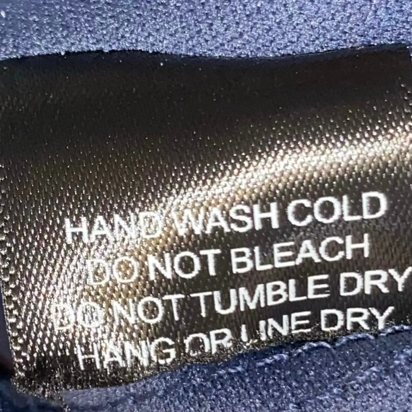 Mint Babe Blue V Neck Crushed Velvet Spaghetti Strap Blouse Size L - Image 5