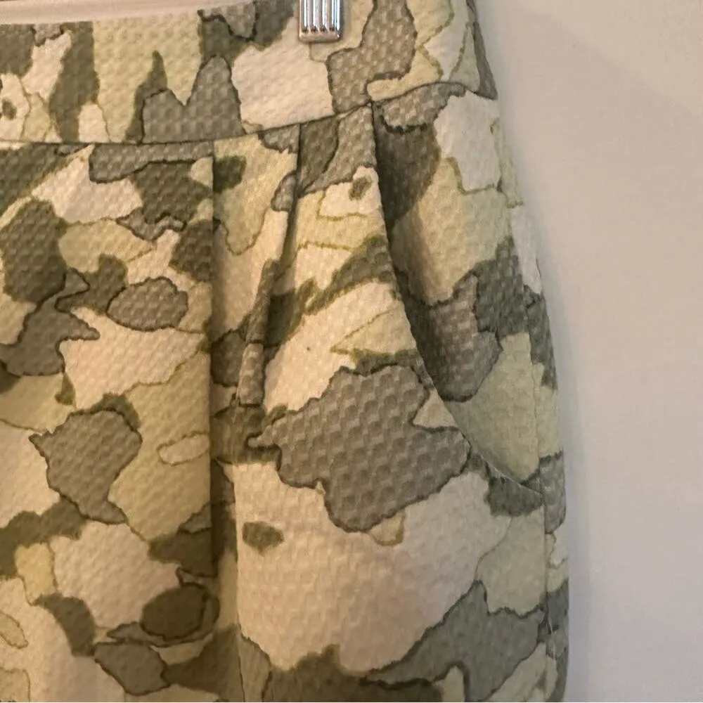 Club Monaco Joelle Mini Skirt sz 2 Camouflage Short Skirt - Image 4