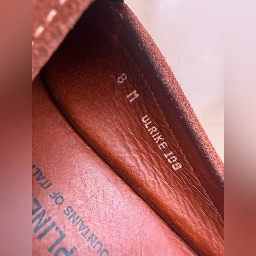 Donald J. Pliner Sport Shoes Unisex 8 M Brown Mules Made in Italy Vibram Soles - Image 6