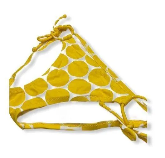 Victoria's Secret Yellow Polka Dot Bikini Bottom - Image 2
