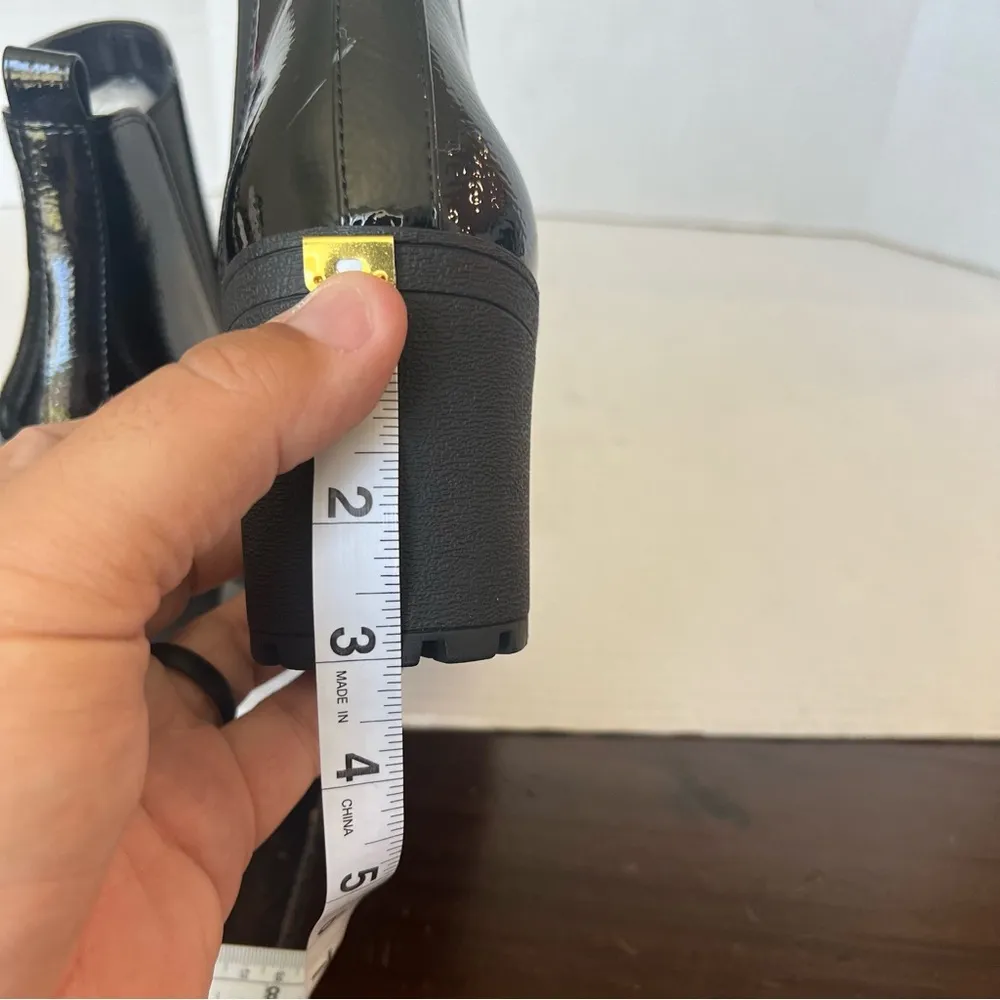 Soda Womens Casual Almond Toe Lug Sole Chunky Heel Ankle Booties Size 9 $ - Image 3