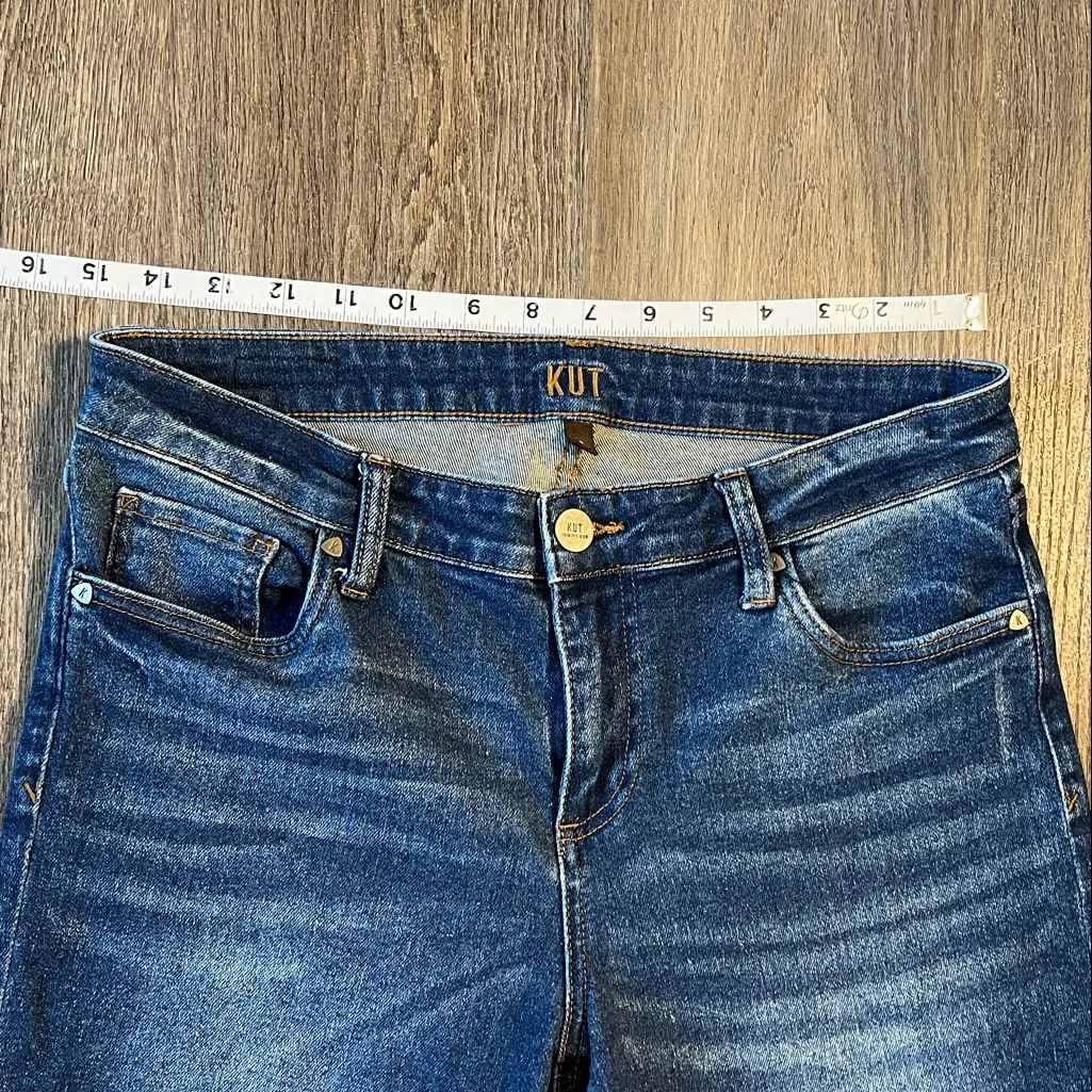 Kut from the Kloth Straight Leg Ankle Jeans Size 8 - Image 8