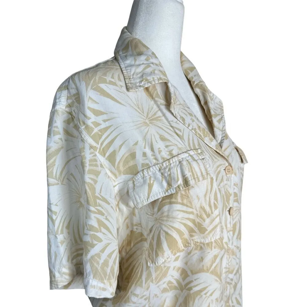 Anine Bing Austin Top in Yellow Small Womens Blouse Button Down - Image 8