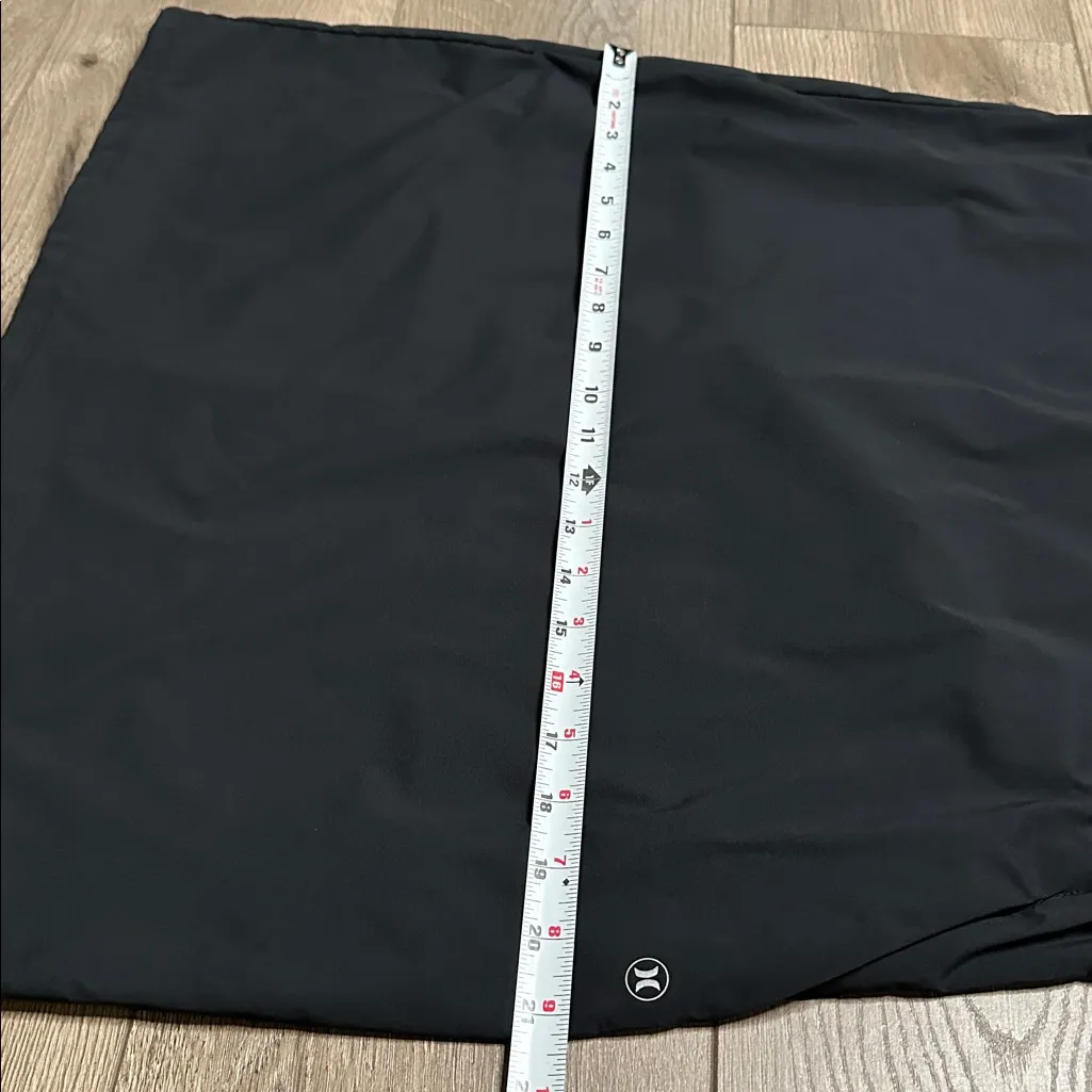 NWOT Hurley Long Sleeve‎ 1/4 Zip Pocket Swim Dress Cover Up Black Size Medium - Image 10