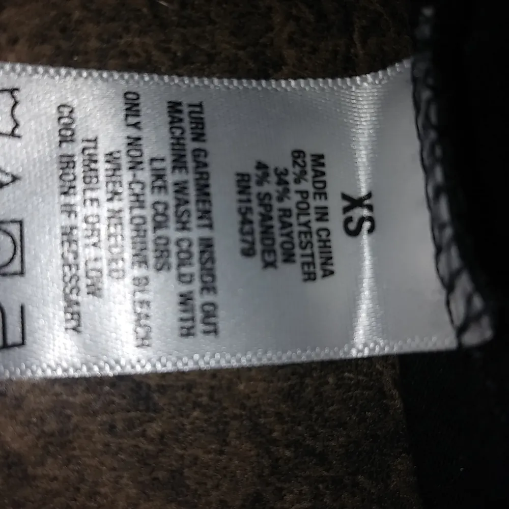 Aeropostale XS Black Sleeveless T-Shirt Dress - Image 6